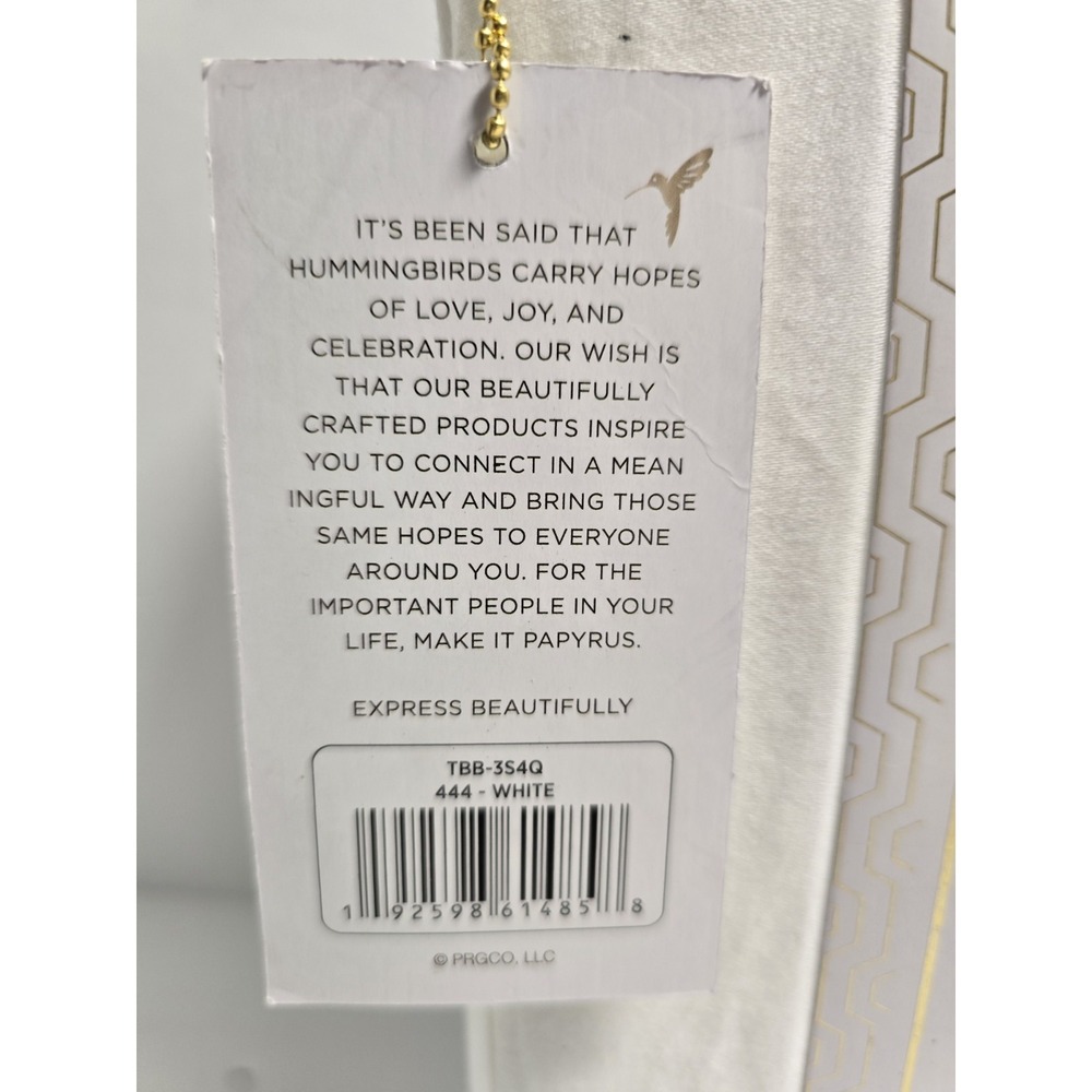 PAPYRUS   300 Thread Count 100%  Cotton Sateen Queen 4 Piece White Sheet Set - Picture 3 of 6